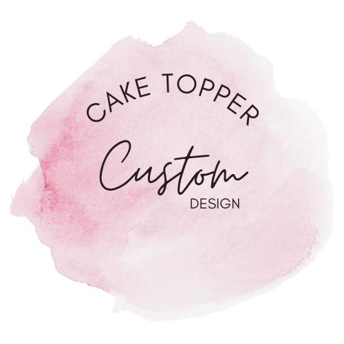 Custom Cake Topper Design