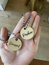 Load image into Gallery viewer, Wooden Gift Tags {set of four}
