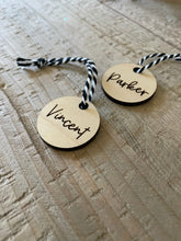 Load image into Gallery viewer, Wooden Gift Tags {set of four}
