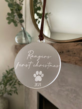 Load image into Gallery viewer, Engraved Pet Ornament
