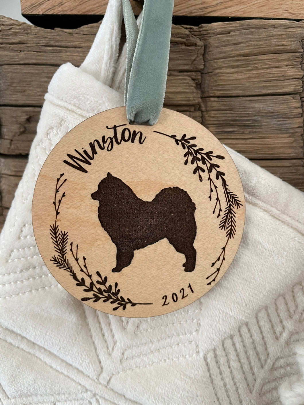 Engraved Pet Ornament