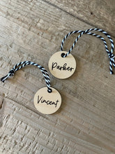 Load image into Gallery viewer, Wooden Gift Tags {set of four}
