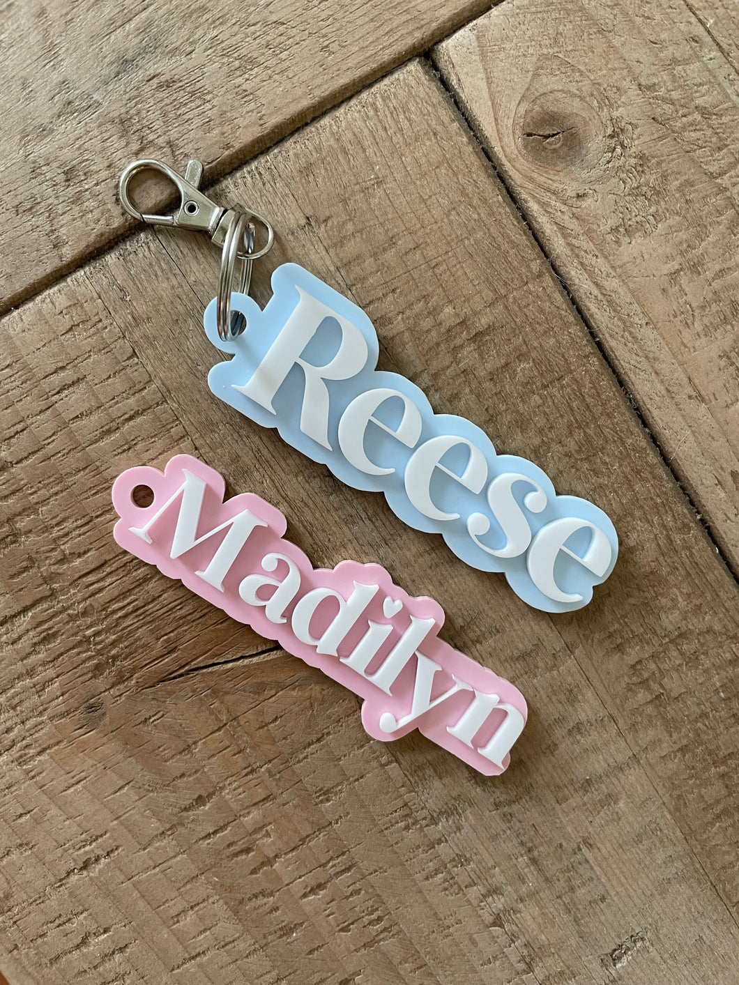 Custom Keychain Backpack Tag