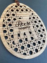 Load image into Gallery viewer, Rattan Easter Basket Name Tag
