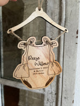 Load image into Gallery viewer, Baby Romper Ornament on Hanger
